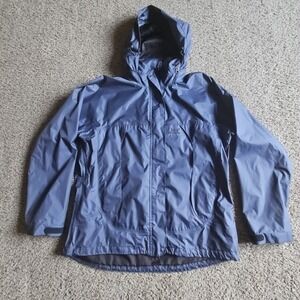 Helly Hansen Jacket Extra Large Blue Hooded Missing‎ Snap